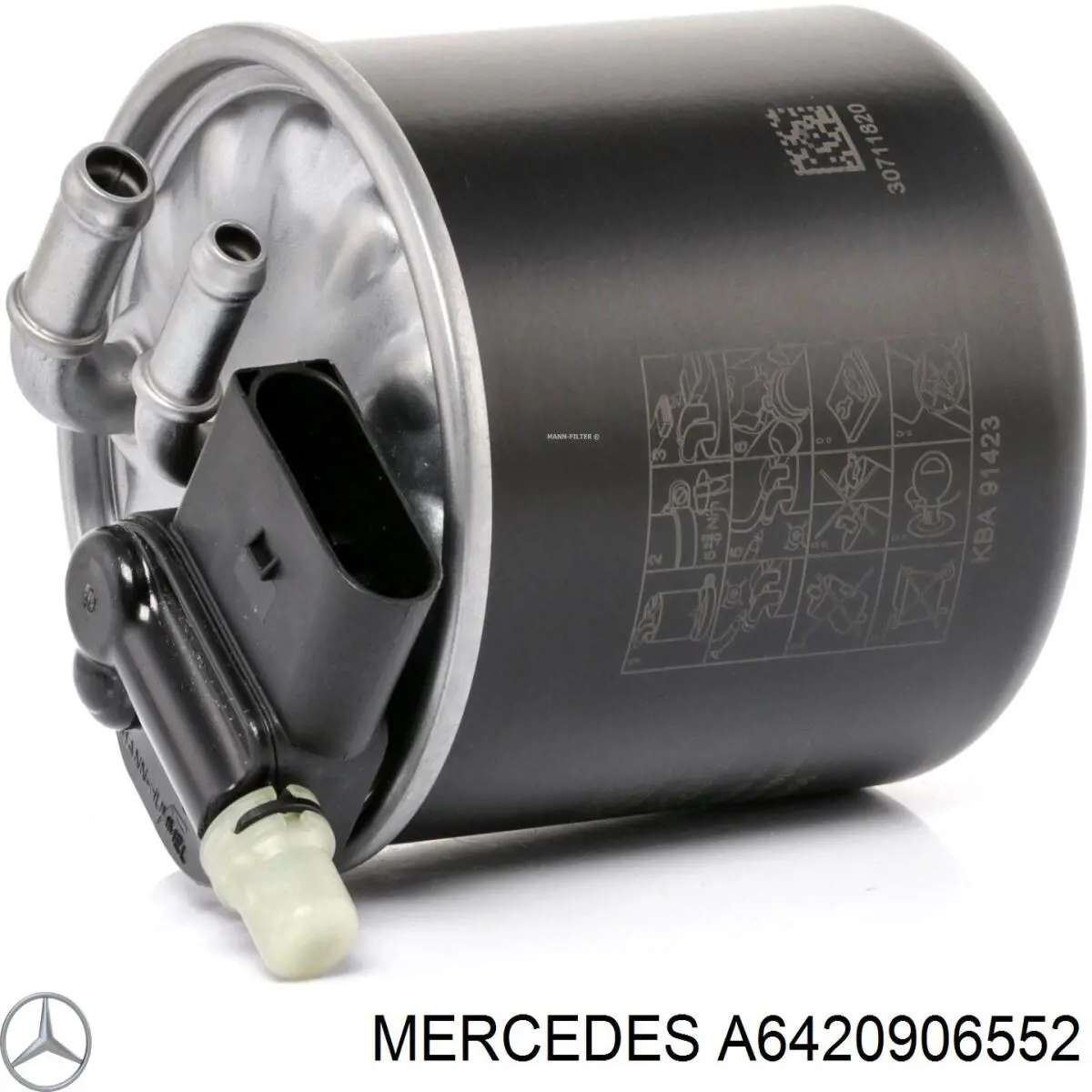 Do koszyka A6420906552 Mercedes Filtr paliwa