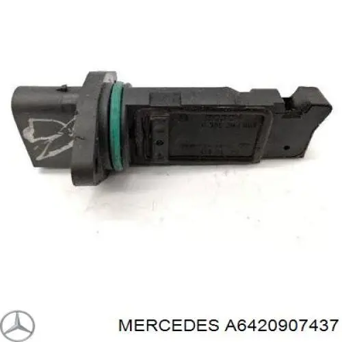 A6420907437 Mercedes Czujnik przepływu powietrza, przepływomierz powietrza M.A.F.