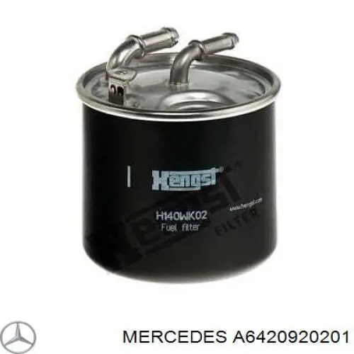 Do koszyka A6420920201 Mercedes Filtr paliwa