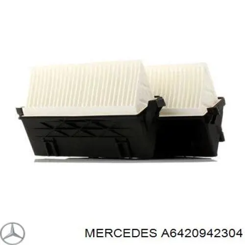 Filtr powietrza Mercedes A6420942304 cena, od 37,77 USD