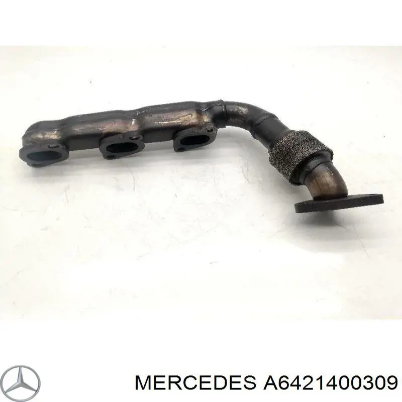 A6421400309 Mercedes kolektor wydechowy lewy