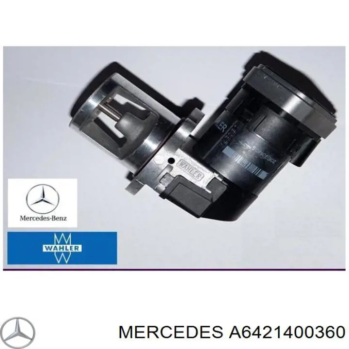 Do koszyka A6421400360 Mercedes Zawór recyrkulacji spalin EGR