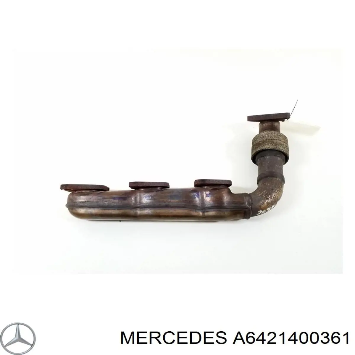 A6421400361 Mercedes kolektor wydechowy lewy