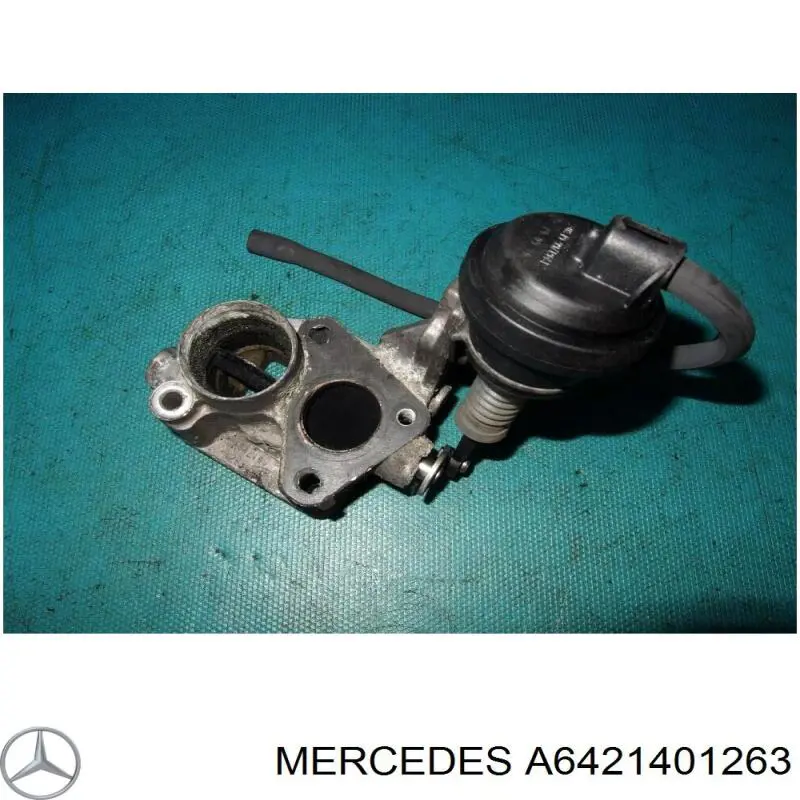 Zawór obejściowy (by-pass) ERG recyrkulacji spalin Mercedes A6421401263 cena, od 120,87 USD