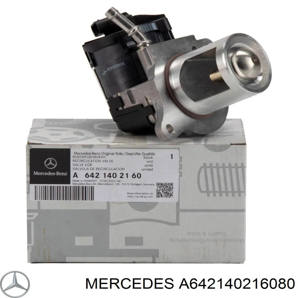 Zawór recyrkulacji spalin EGR do Mercedes ML/GLE (C292)