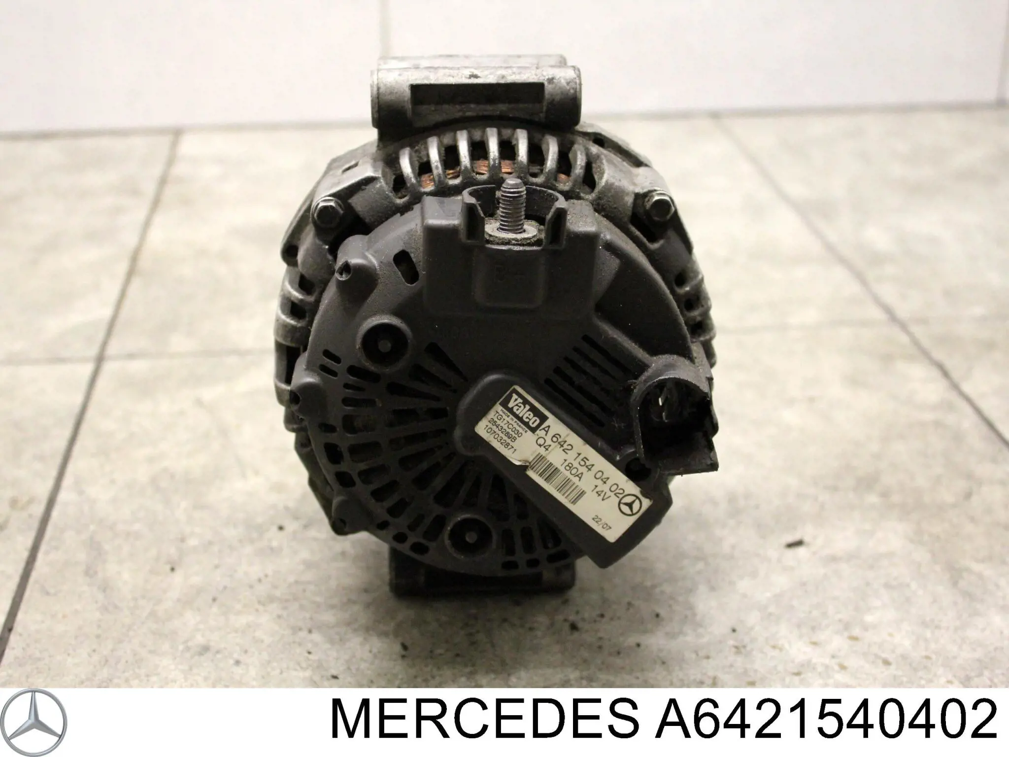 Alternator A6421540402 Mercedes