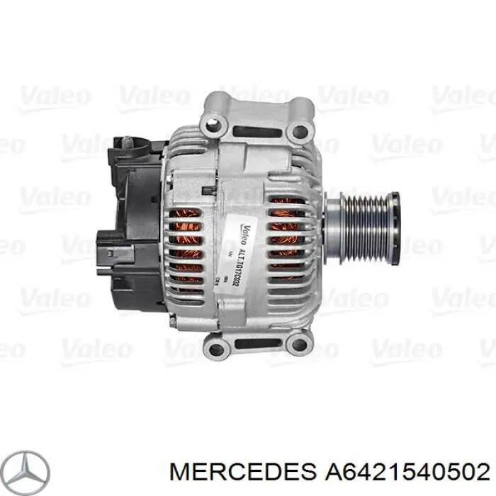 Do koszyka A6421540502 Mercedes Alternator