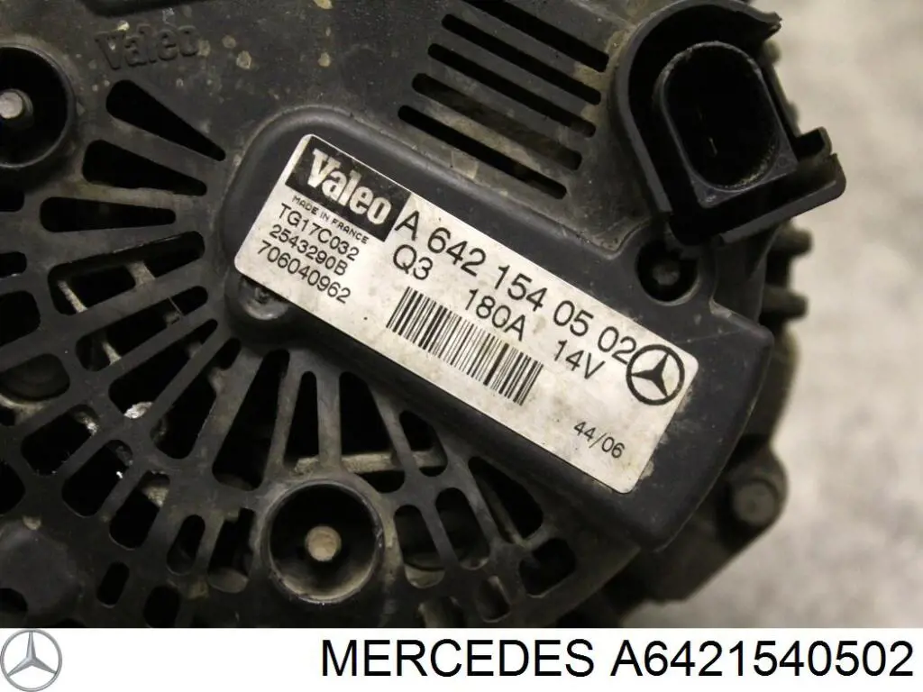 A6421540502 Mercedes Alternator