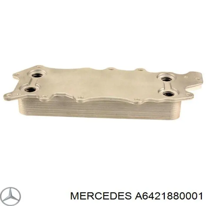 Chłodnica oleju, pod filtrem Mercedes A6421880001 cena, od 69,65 USD