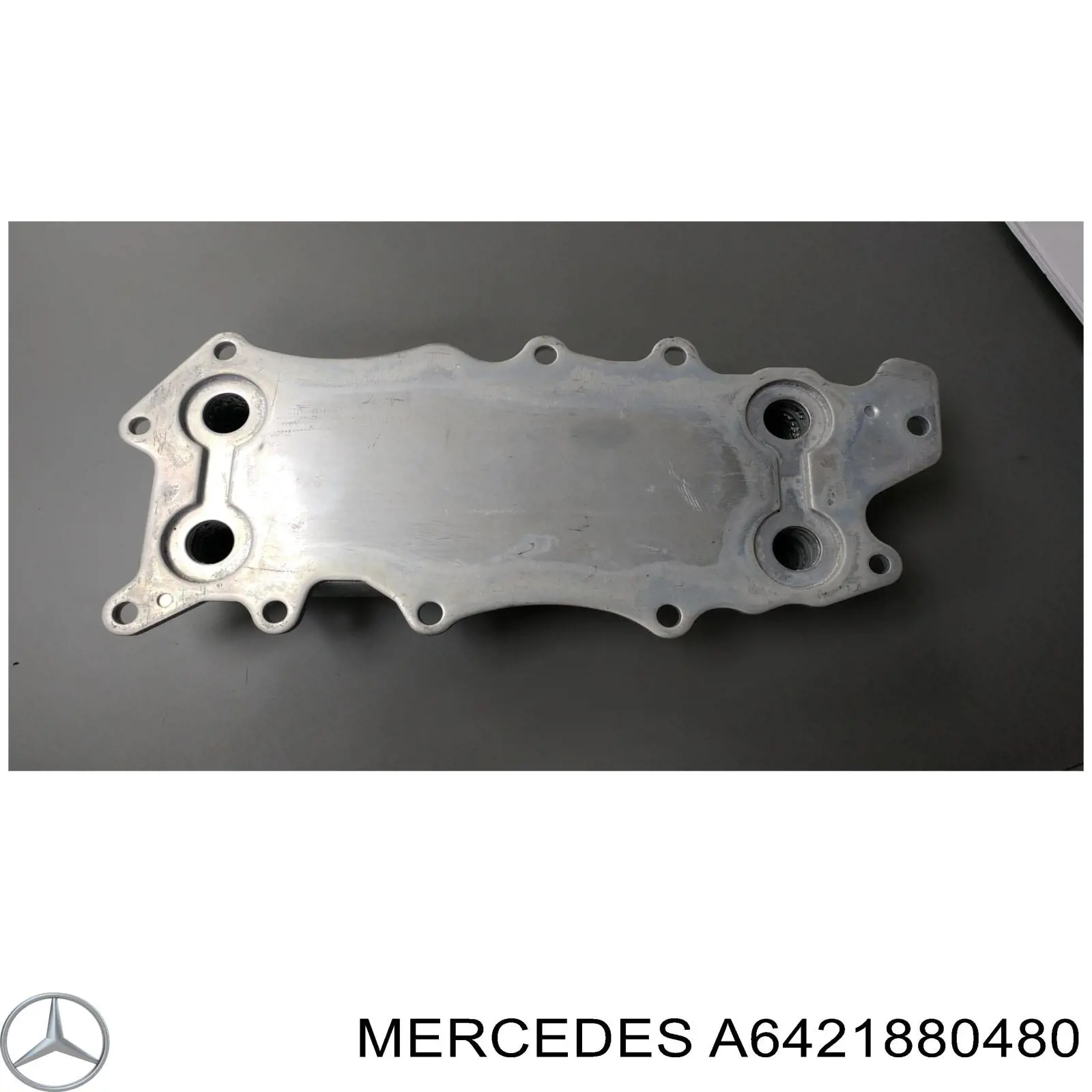 Do koszyka A6421880480 Mercedes Uszczelka chłodnicy oleju