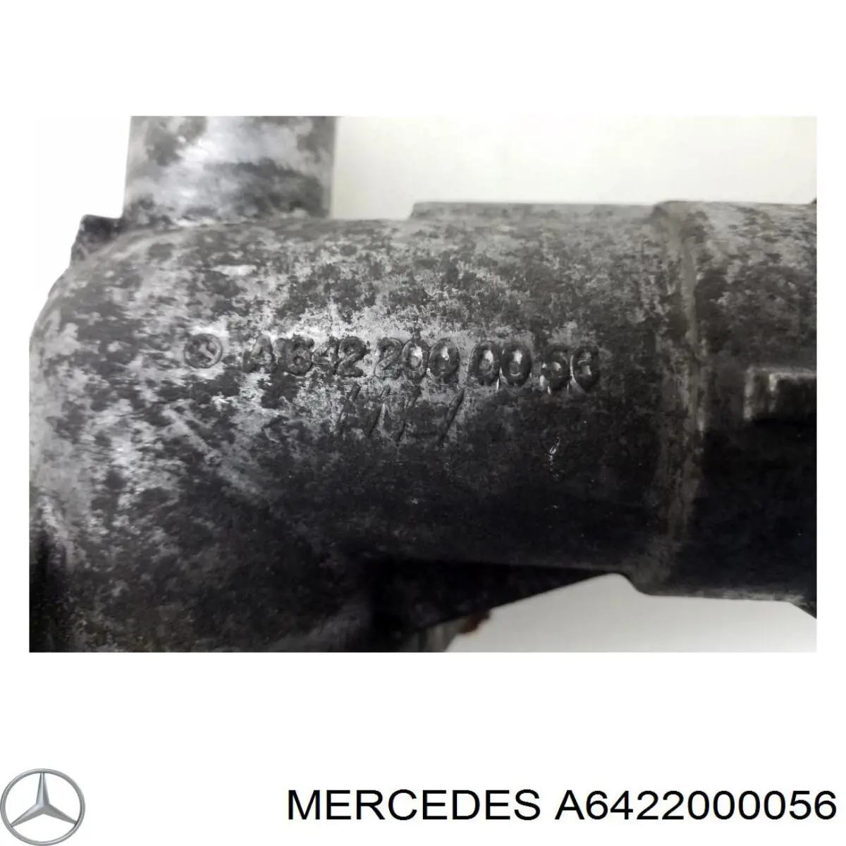 Do koszyka A6422000056 Mercedes Kołnierz układu chłodzenia (trójnik)