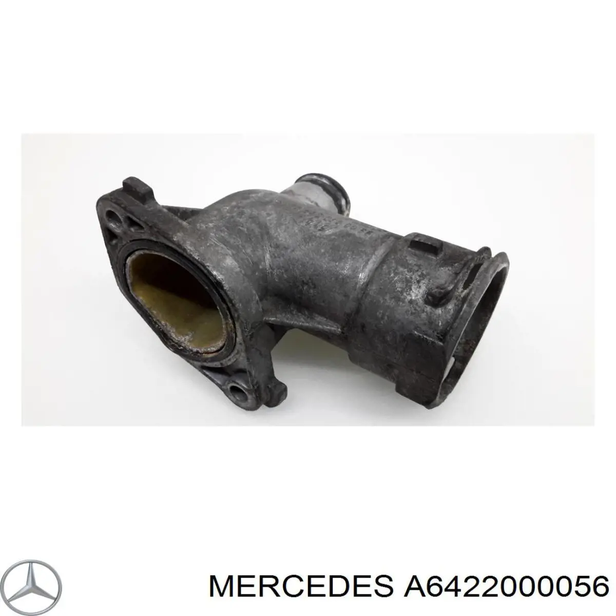 Kołnierz układu chłodzenia (trójnik) Mercedes A6422000056 cena, od 26,65 USD