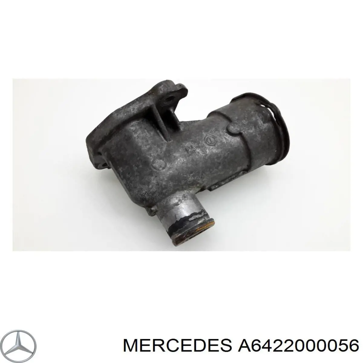 Kołnierz układu chłodzenia (trójnik) Mercedes A6422000056 cena, od 26,65 USD