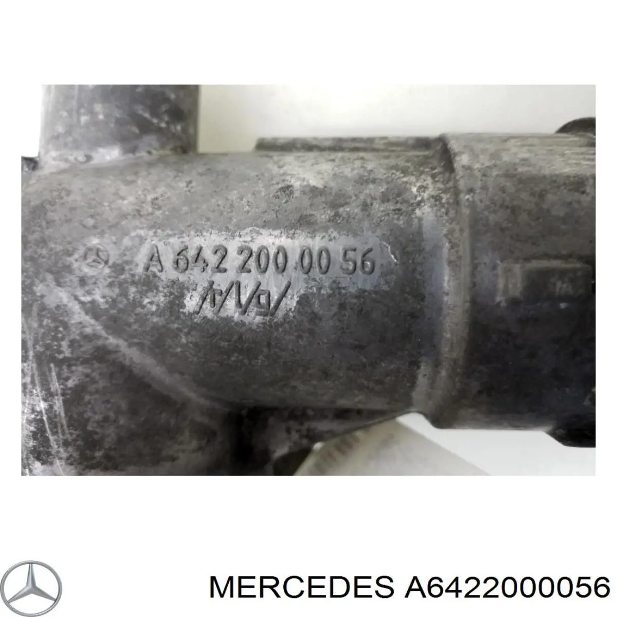 Do koszyka A6422000056 Mercedes Kołnierz układu chłodzenia (trójnik)