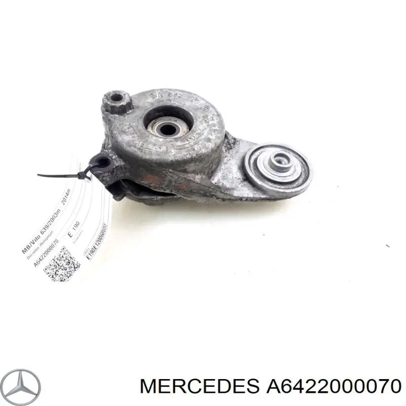 Napinacz paska napędowego Mercedes A6422000070 cena, od 42,84 USD