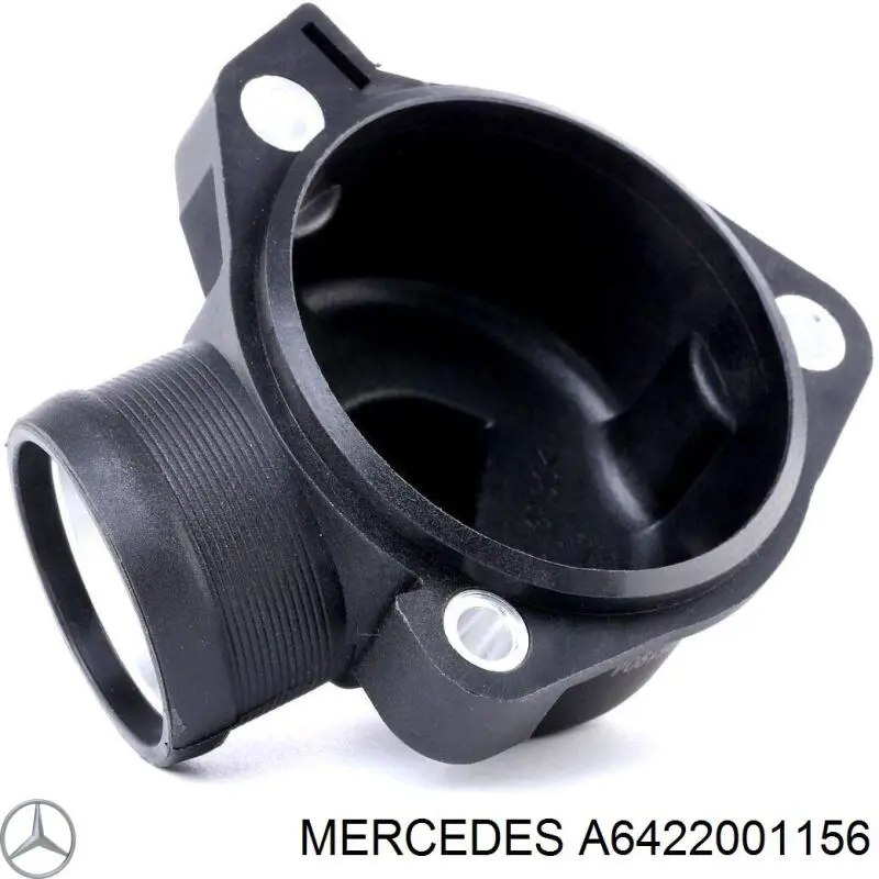 Kołnierz układu chłodzenia (trójnik) Mercedes A6422001156 cena, od 26,12 USD