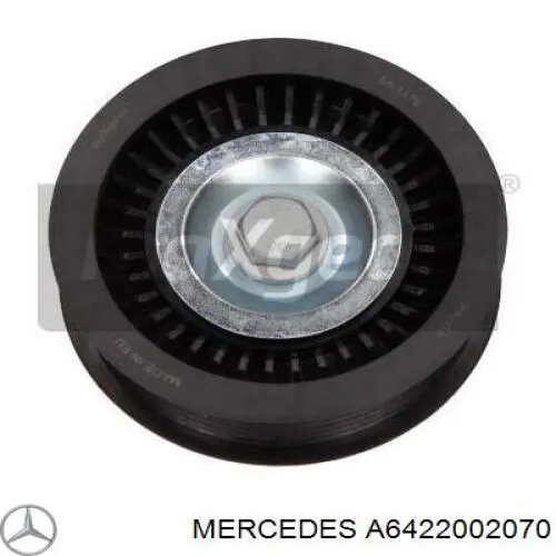 Do koszyka A6422002070 Mercedes Rolka prowadząca, kierunkowa paska napędowego