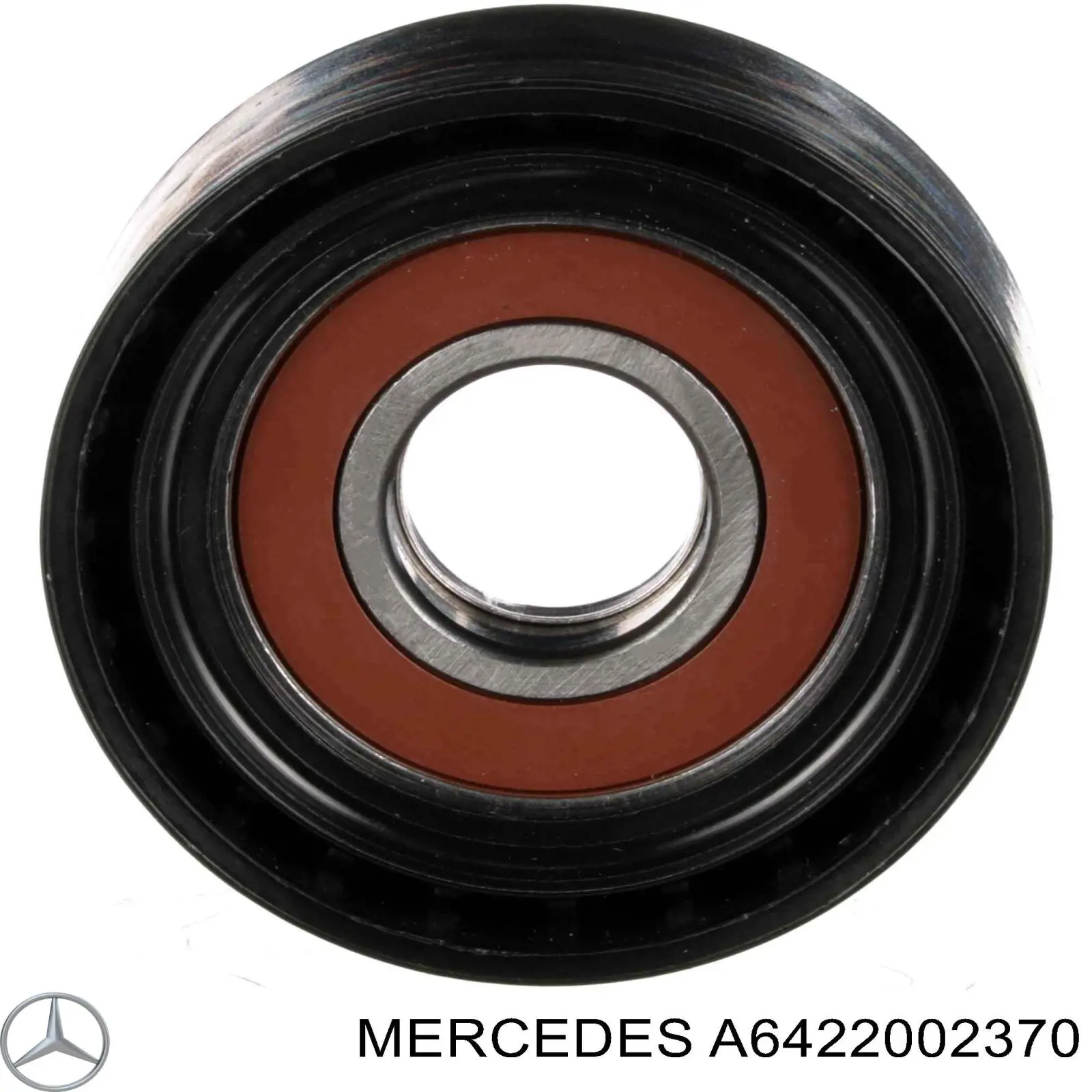 Do koszyka A6422002370 Mercedes Rolka prowadząca, kierunkowa paska napędowego