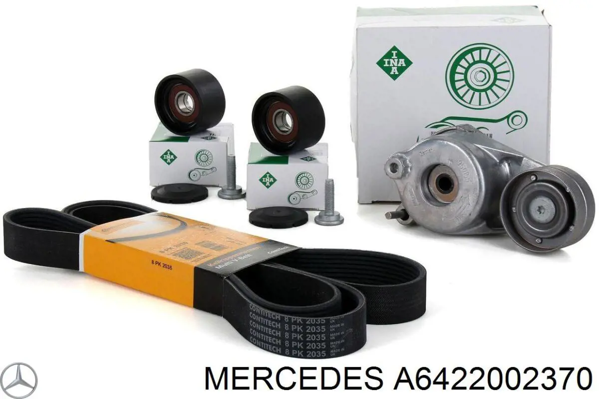Rolka prowadząca, kierunkowa paska napędowego Mercedes A6422002370 cena, od 15,67 USD