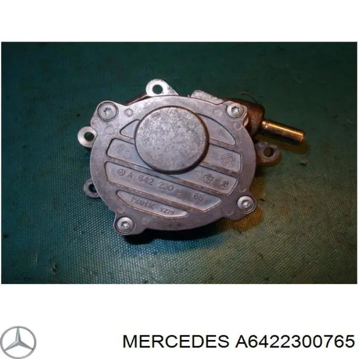 Do koszyka A6422300765 Mercedes Pompa podciśnienia