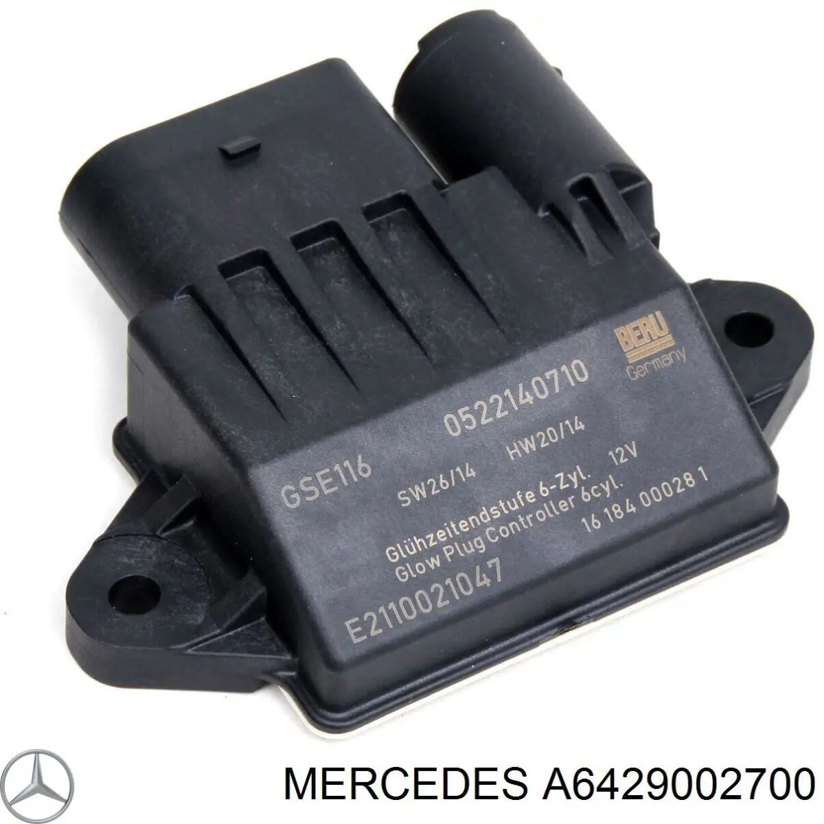 Przekaźnik świec żarowych Mercedes A6429002700 cena, od 193,90 USD