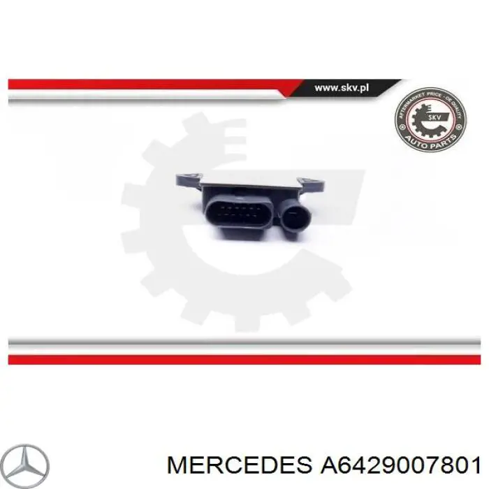 Przekaźnik świec żarowych A6429007801 Mercedes