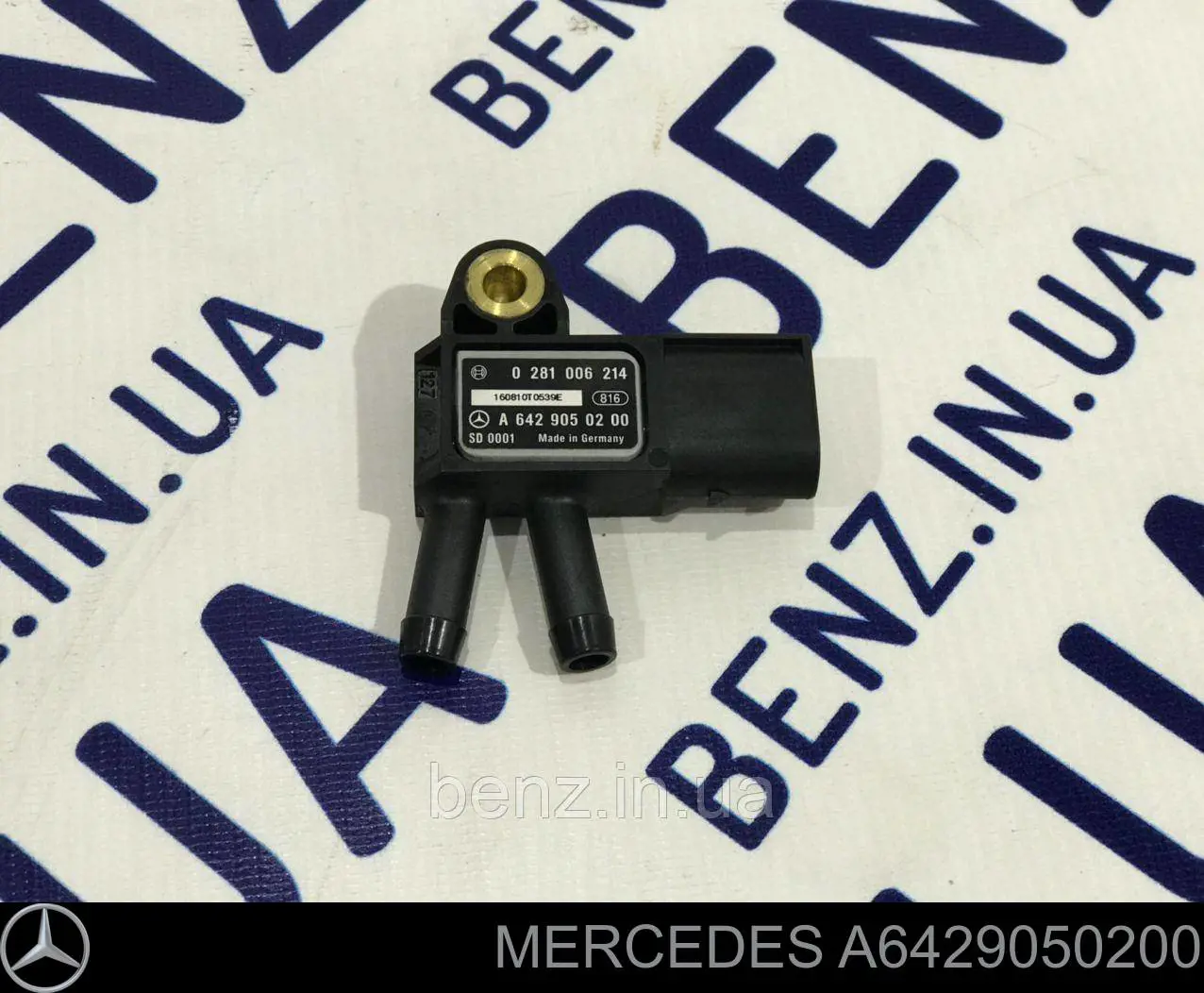 Czujnik ciśnienia spalin Mercedes A6429050200 cena, od 33,08 USD