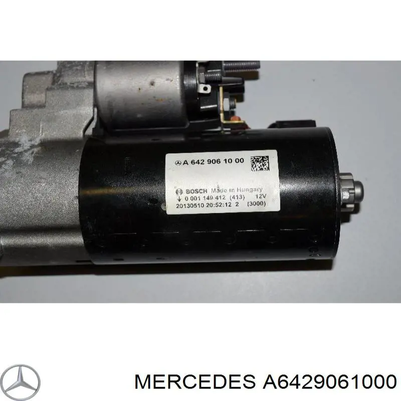 A6429061000 Mercedes Rozrusznik