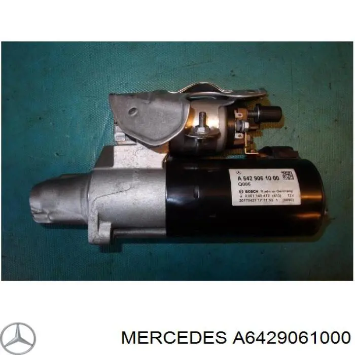 Rozrusznik Mercedes A6429061000 cena, od 181,27 USD