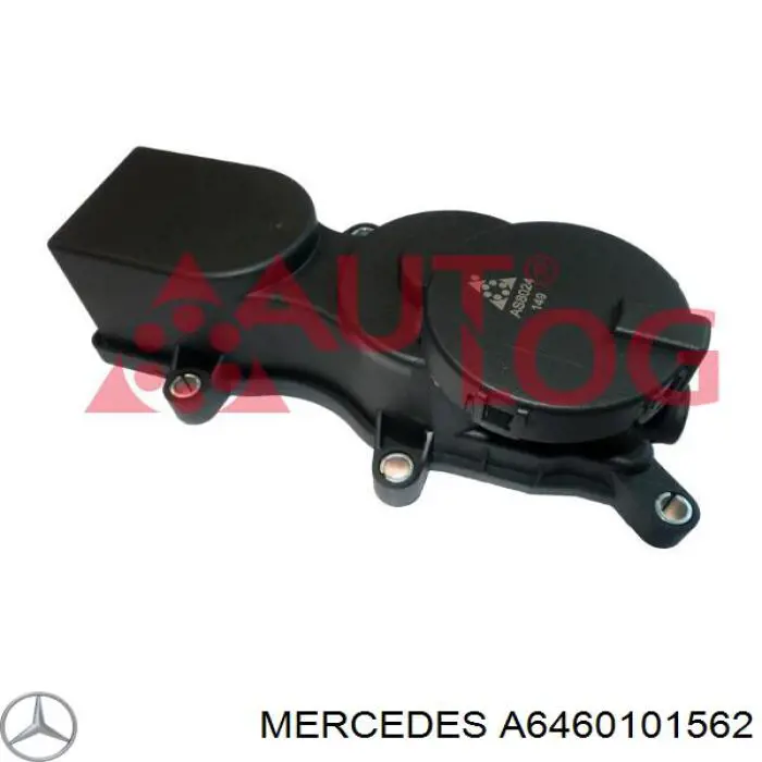 Separator oleju układu wentylacji kadłuda (bloku silnika) Mercedes A6460101562 cena, od 63,69 USD