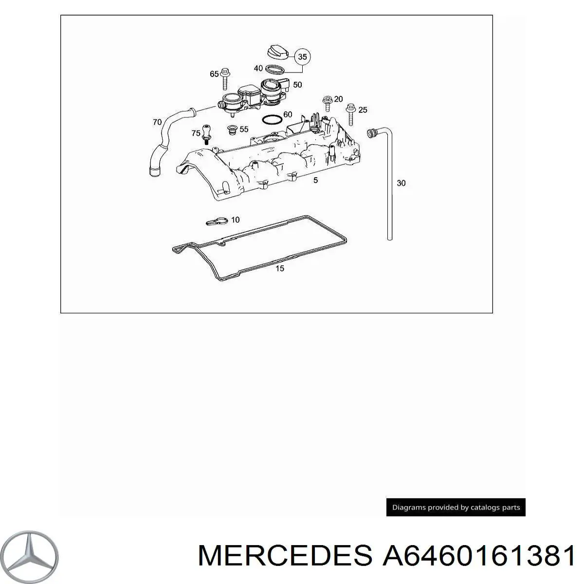  Mercedes A6460161381 cena, od 91,41 USD