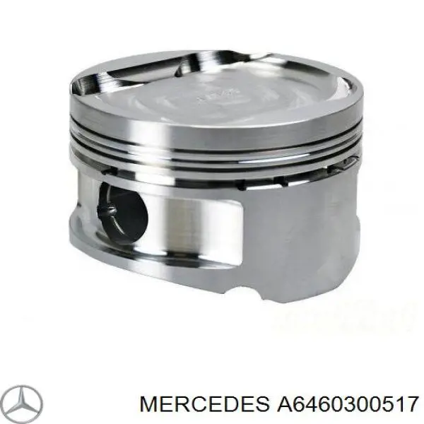 Tłok, komplet do jednego cylindru, STD Mercedes A6460300517 cena, od 143,02 USD