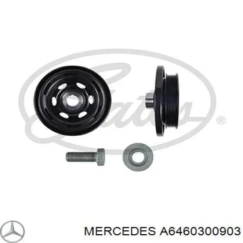 Do koszyka A6460300903 Mercedes Koło pasowe wału korbowego