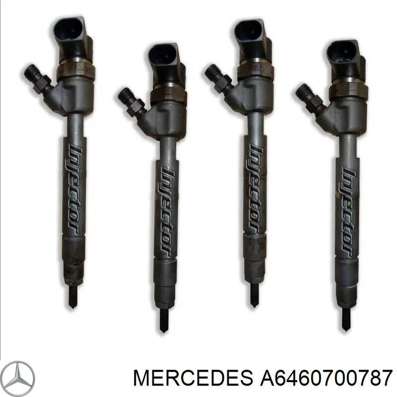 Do koszyka A6460700787 Mercedes Wtryskiwacz paliwa