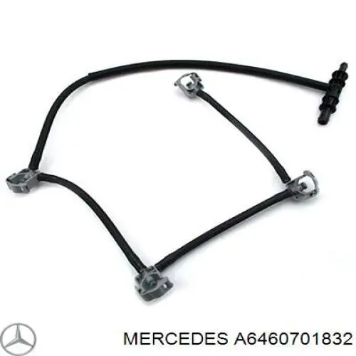 A6460701832 Mercedes Rurka paliwa, zwrotna od wtryskiwaczy
