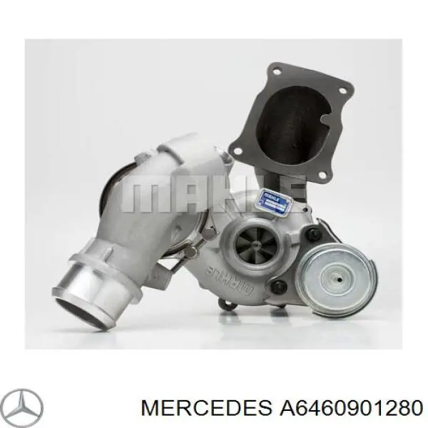 Do koszyka A6460901280 Mercedes Turbina