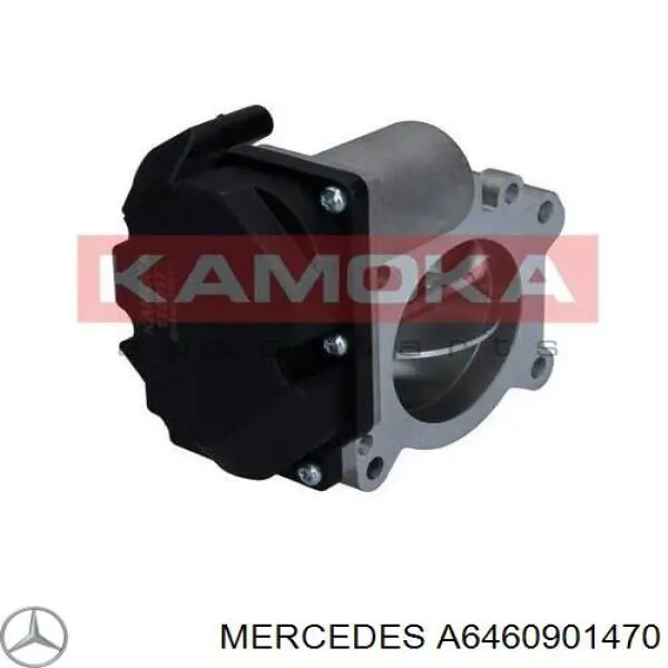 A6460901470 Mercedes Przepustnica, komplet