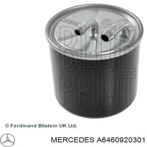 Filtr paliwa Mercedes A6460920301 cena, od 18,71 USD