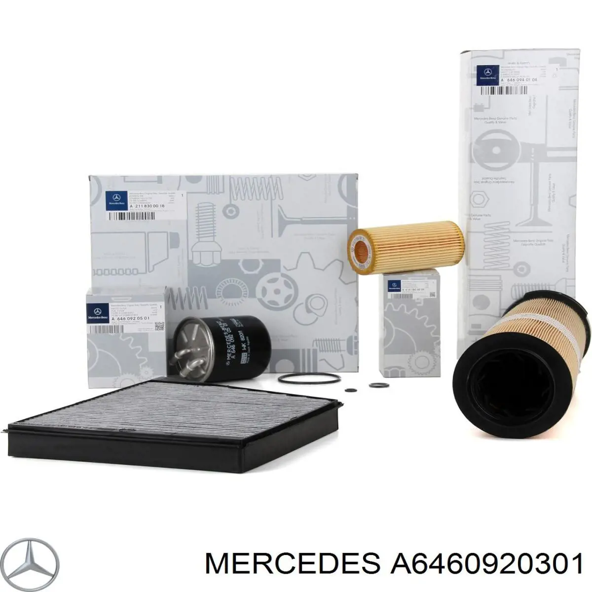 Filtr paliwa A6460920301 Mercedes