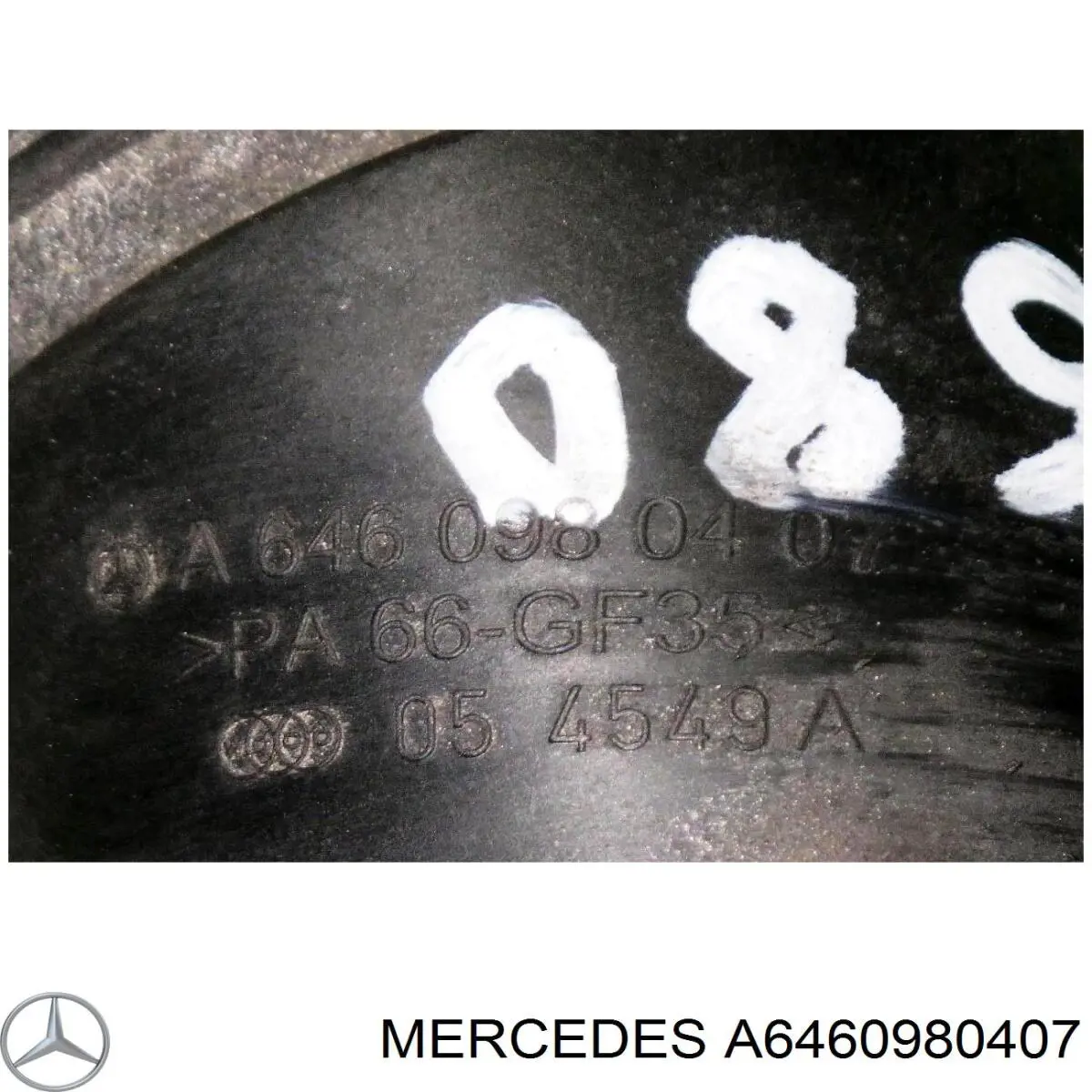Króciec powietrza, wylot z turbiny (doładowanie) Mercedes A6460980407 cena, od 27,80 USD