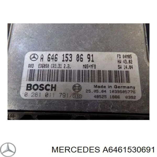 Sterownik silnika Mercedes Vito II awangarda (639) (2003 - 2014) cena, od 418,83 USD