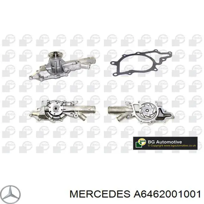 Pompa chłodząca wodna A6462001001 Mercedes