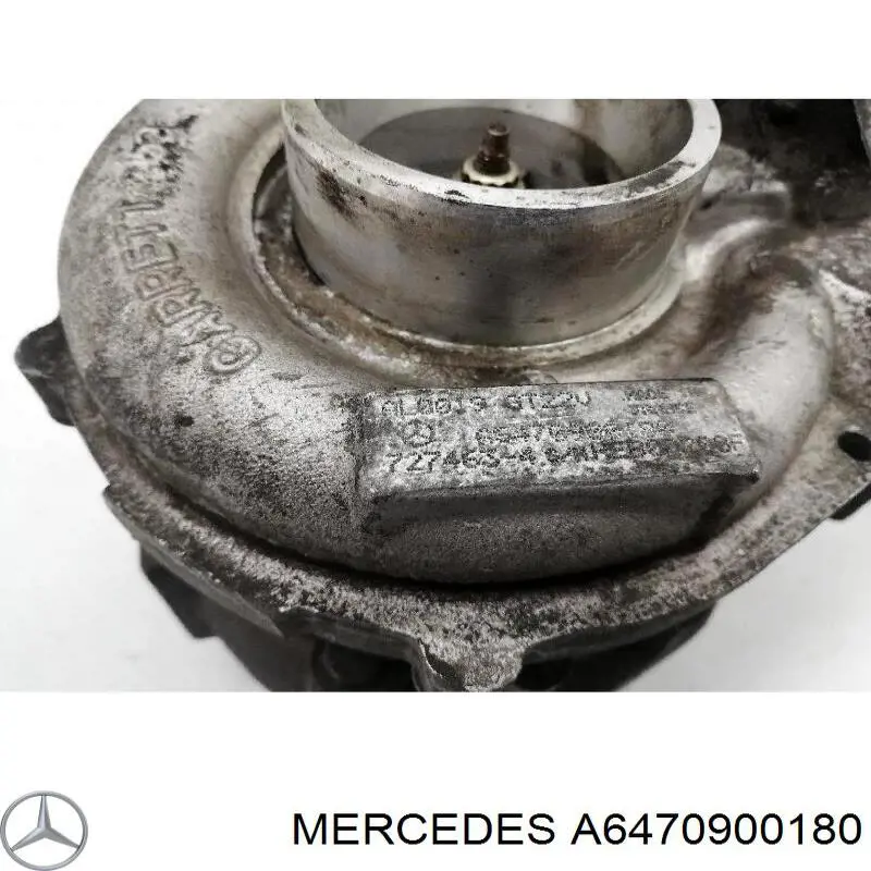 A6470900180 Mercedes Turbina