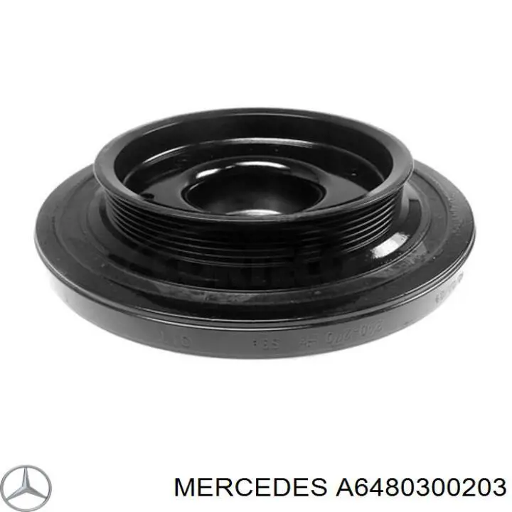 Koło pasowe wału korbowego Mercedes A6480300203 cena, od 187,28 USD