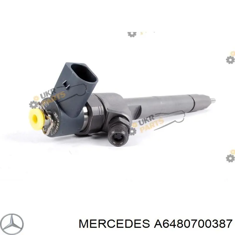 Wtryskiwacz paliwa Mercedes A6480700387 cena, od 157,38 USD