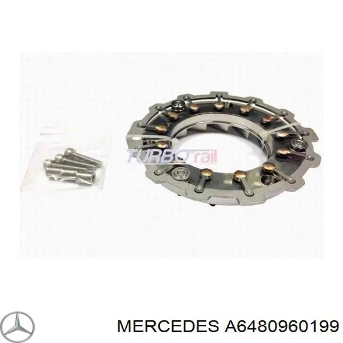 A6480960199 Mercedes Turbina