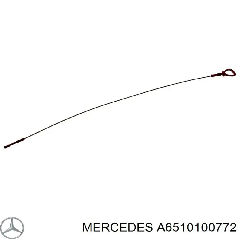 A6510100772 Mercedes Bagnet poziomu oleju w silniku