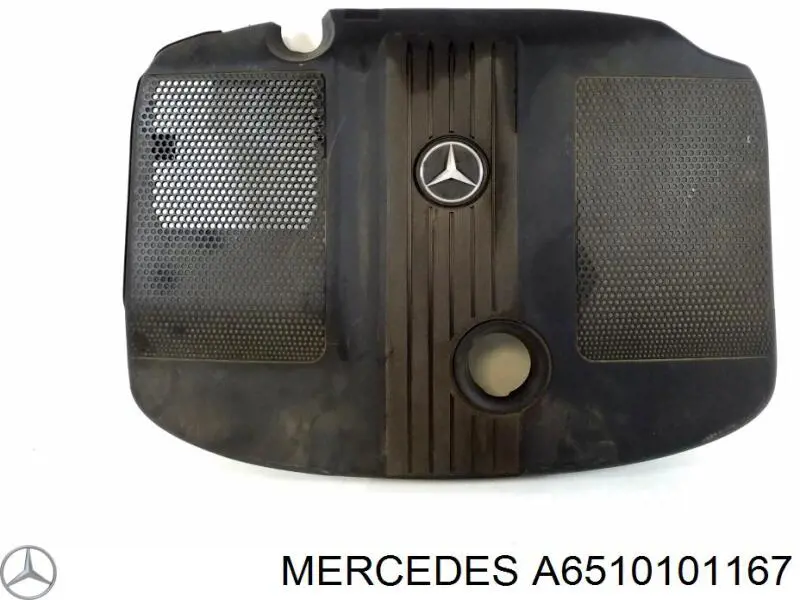 Pokrywa silnika dekoracyjna Mercedes C sedana (W204) (2007 - 2014) cena, od 101,21 USD