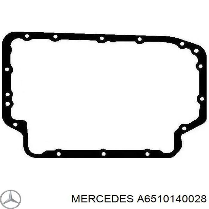 Do koszyka A6510140028 Mercedes Uszczelka miski olejowej silnika