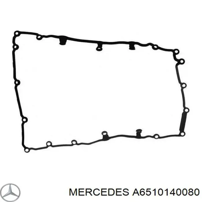 A6510140080 Mercedes Uszczelka miski olejowej silnika